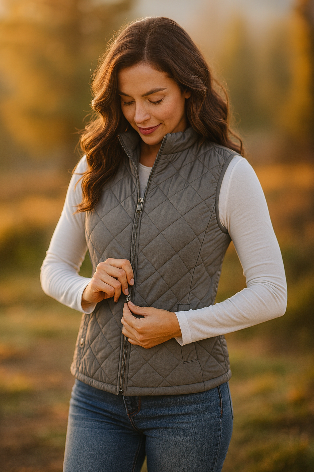 Vest For Women Womens Puffer Vest Long Puffer Vest Women Thanksgiving Outfit Women Womens Vests Outerwear Cropped Puffer Vest Women Black Puffer Vest Women Grey L