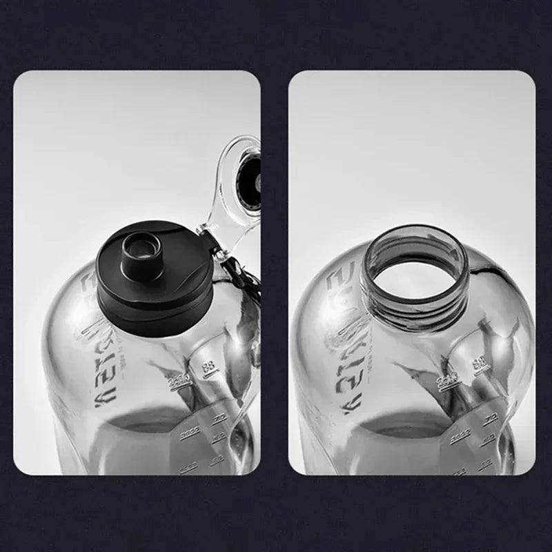 1.7L/2.7L Portable Large Capacity Water Bottle Sports Water Bottle Gym Cycling Cup For Fitness Camping Men Water Kettle