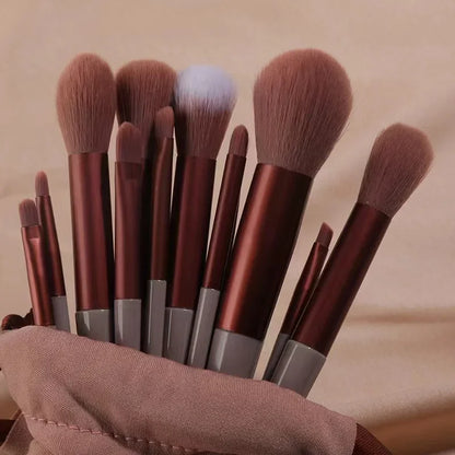 Makeup Brushes Set Eye Shadow Foundation Women Cosmetic Powder Blush Blending Beauty Make Up Tool