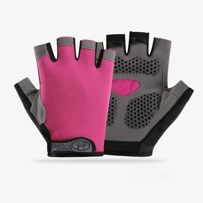 Gym Gloves Fitness Training Fingerless Men Women Bodybuilding Exercise Sports Gloves for Cycling Bicycle Anti Slip Breathable