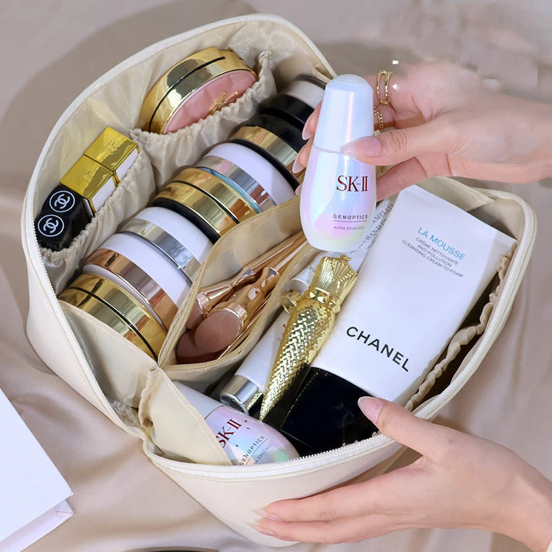 Makeup Organizer Female Toiletry Kit Bag Make Up Case Storage Pouch Luxury Lady Box, Cosmetic Bag, Organizer Bag For Travel Zip