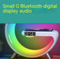 Bluetooth Speaker with Wireless Charging and Atmosphere Light