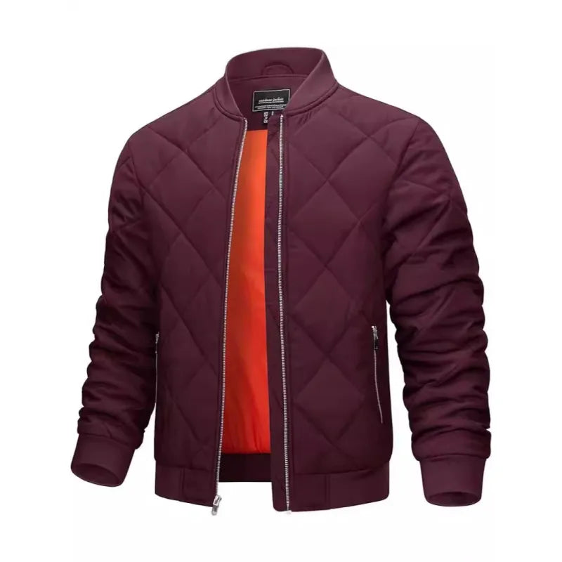 Men's Lightweight Cotton Clothes Casual Rhombus