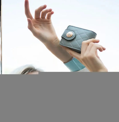 Mini Chanel Makeup Bag with Mirror for Travel