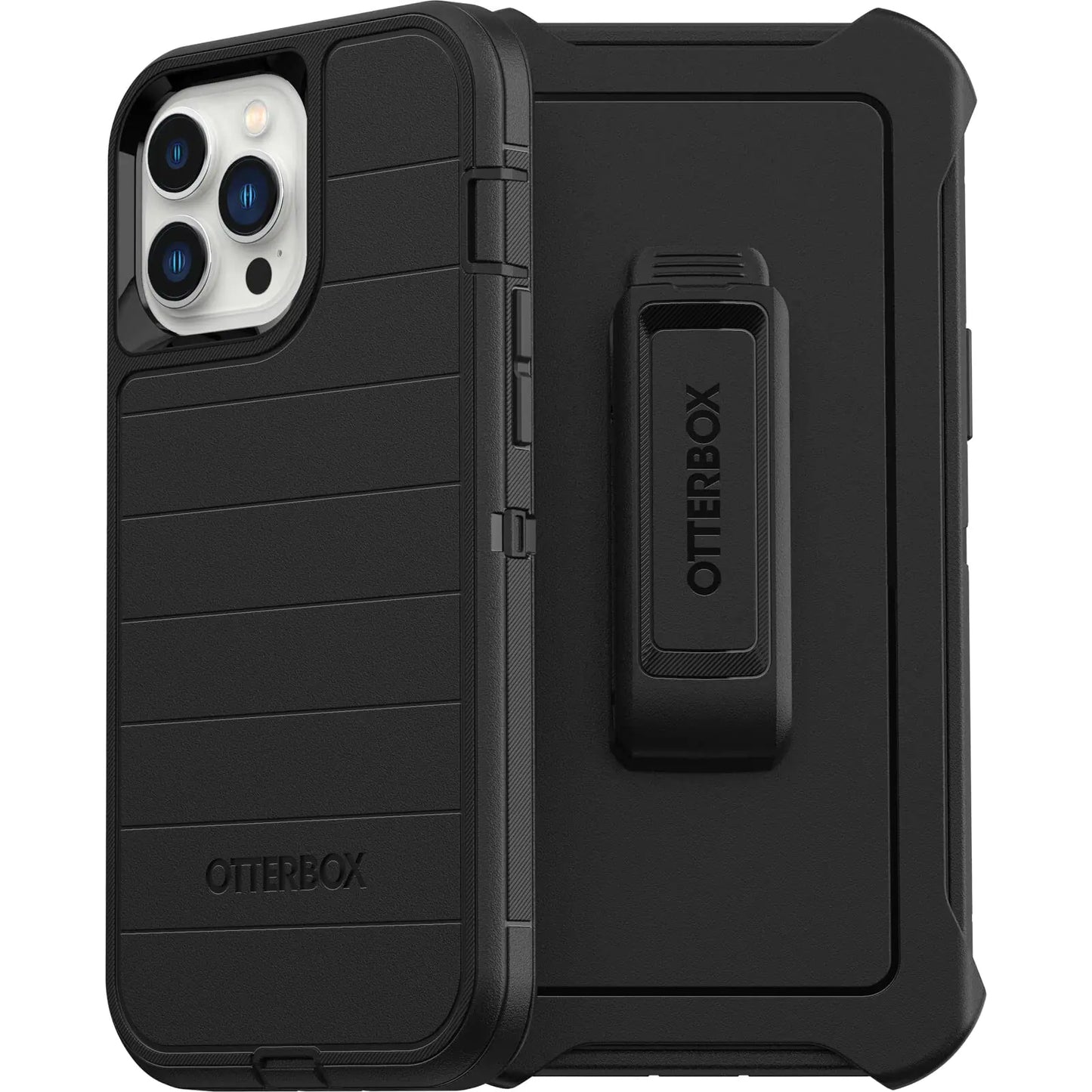 OtterBox Defender Series Case & Holster for Apple iPhone 12 Pro Max - Black