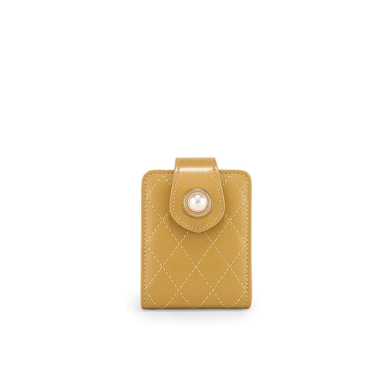 Mini Chanel Makeup Bag with Mirror for Travel