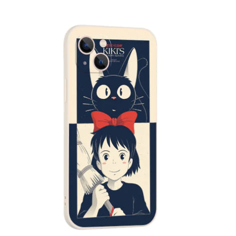 Kiki Kitty Cartoon Phone Case for Apple iPhone (One Set)