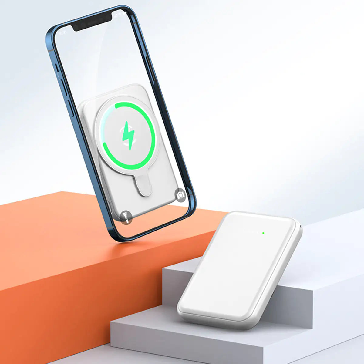 DRAFT Portable Wireless Go Charger And Power Bank for Apple iPhone